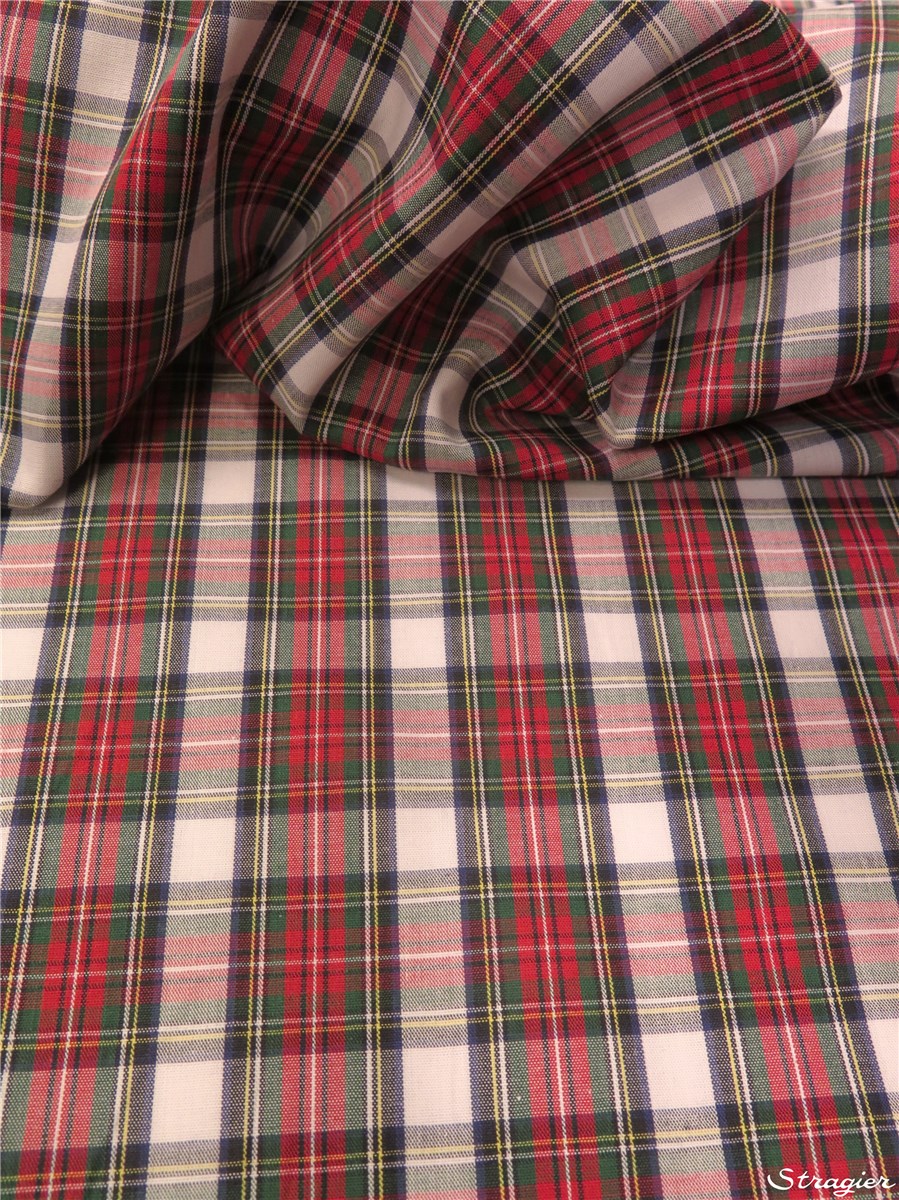 Popeline - Carreaux - 1 