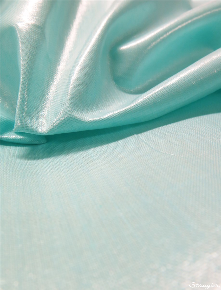 Cotton Poplin - coated - Plain - Mint