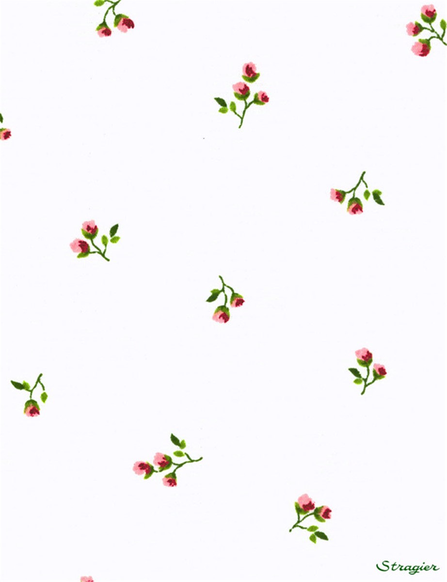 Piqué de Coton - Minirosie - Rose indien 