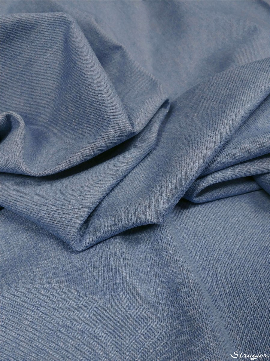 Denim Fabric 330gr/sqm - Plain - Pale Blue