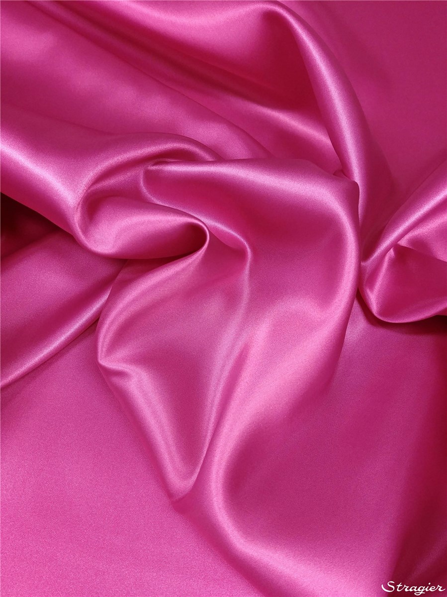 Doublure Satin - Uni - Fuchsia