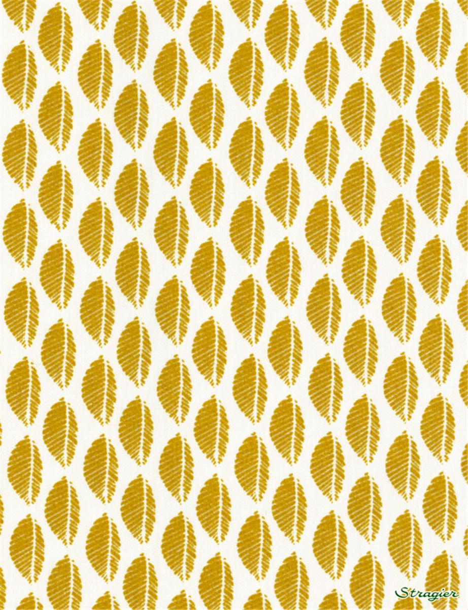 Pure Cotton Poplin - Oriane - Moutarde