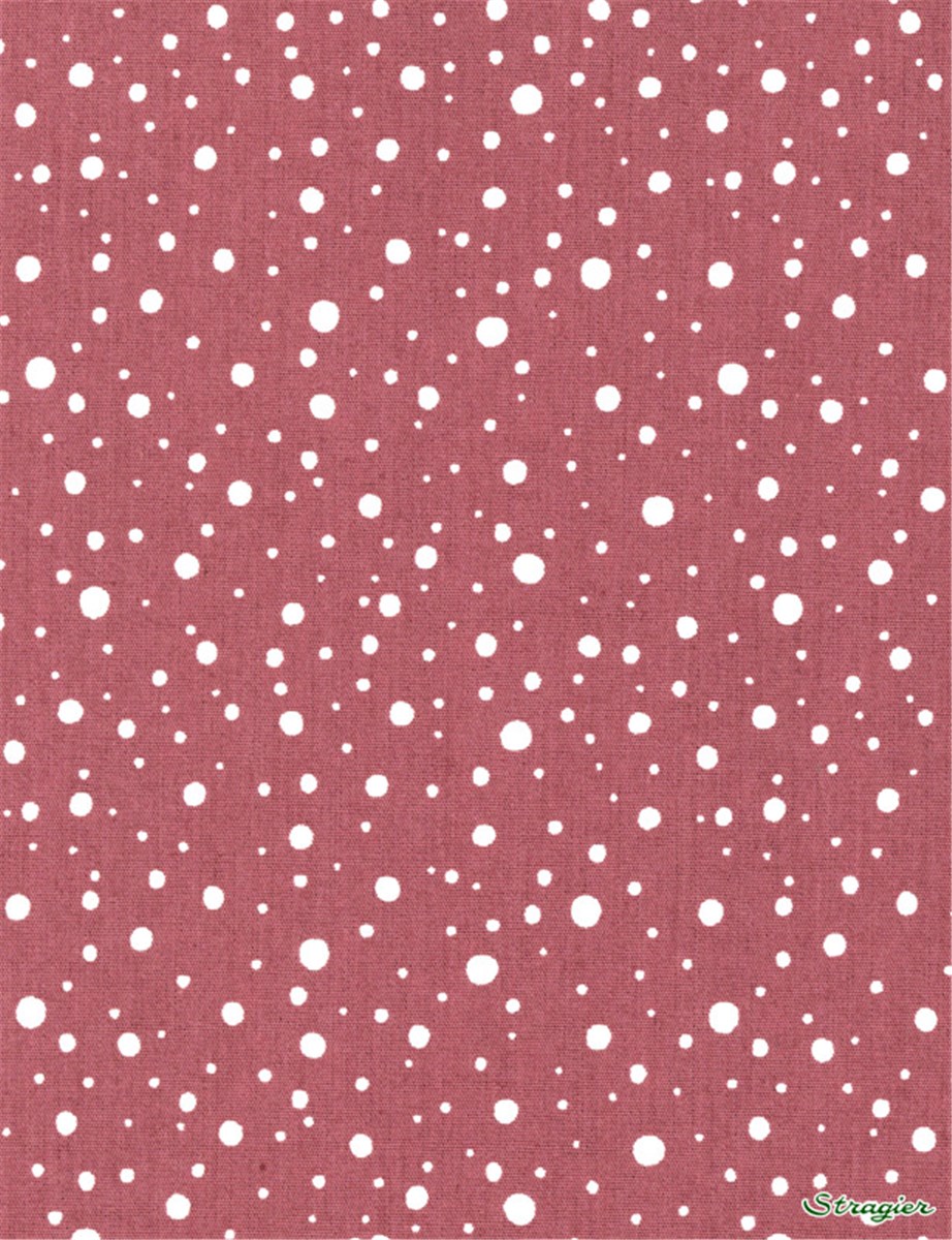 Popeline pur Coton - Spotty - Rose orchidée 