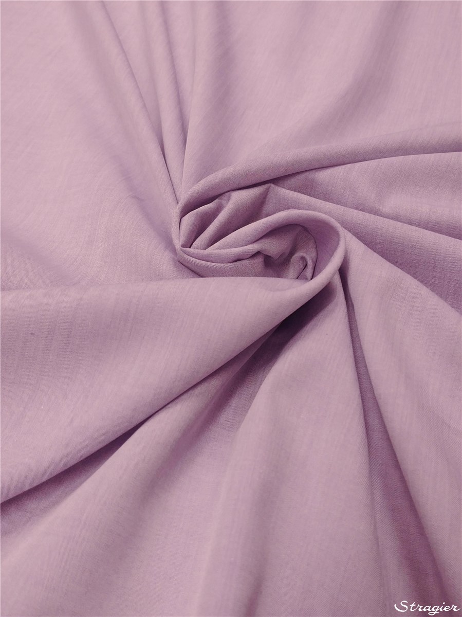 End-on-End - pure Cotton - Plain - Lilas clair