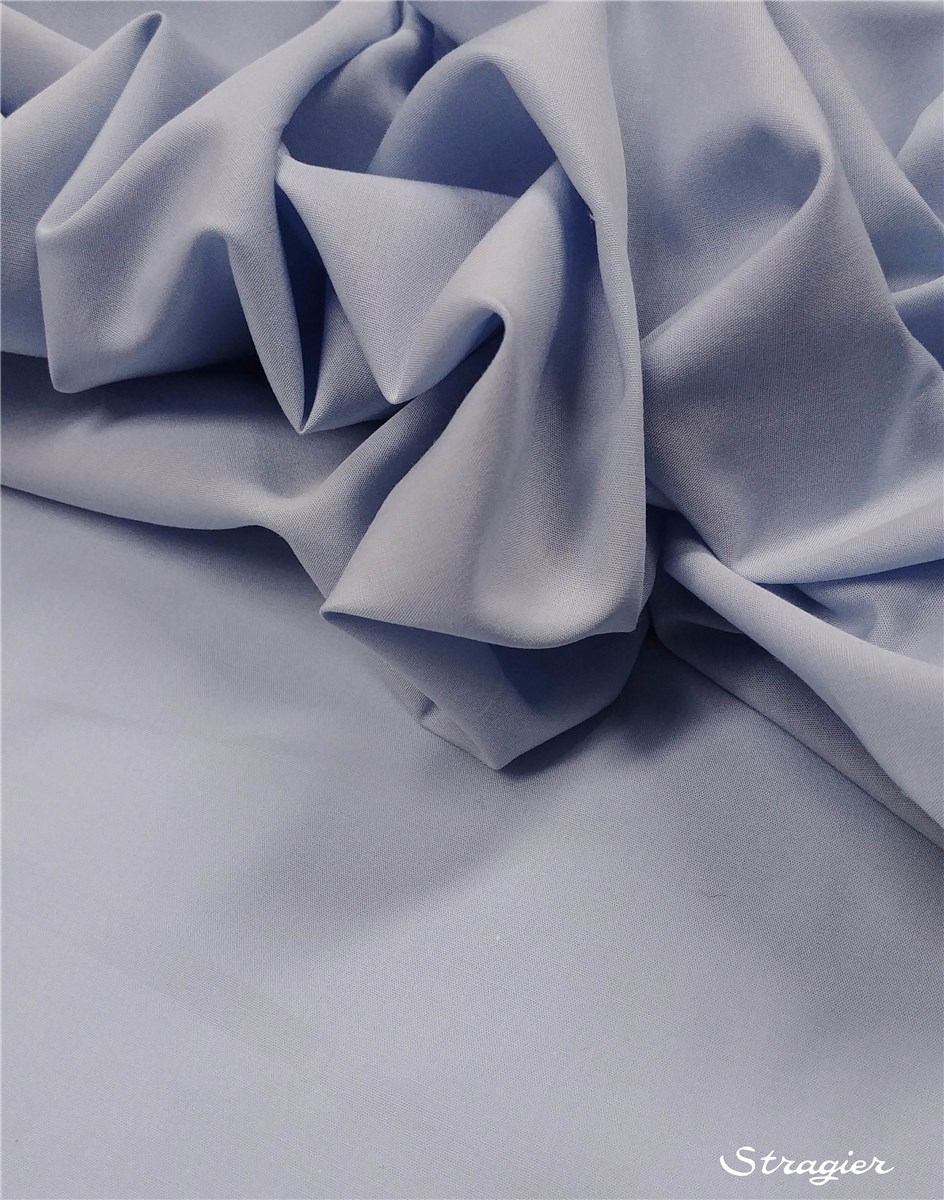 Fil à Fil - pur coton - uni - Bleu clair