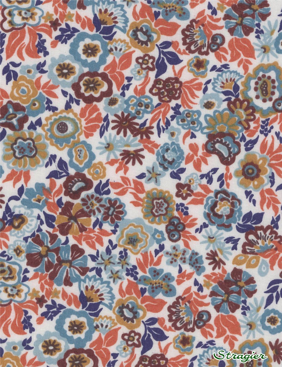 Liberty Tana Lawn - 8252 Floral Jazz - A 