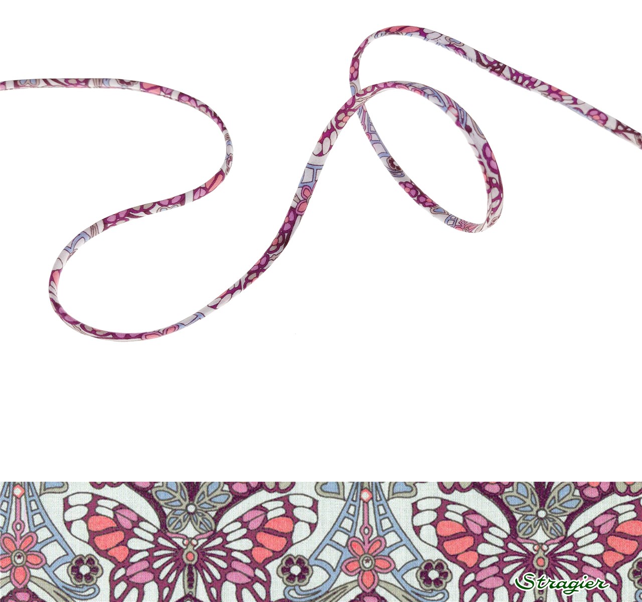 Liberty Cord - 8227 Morris Butterfly - B - 4 mm