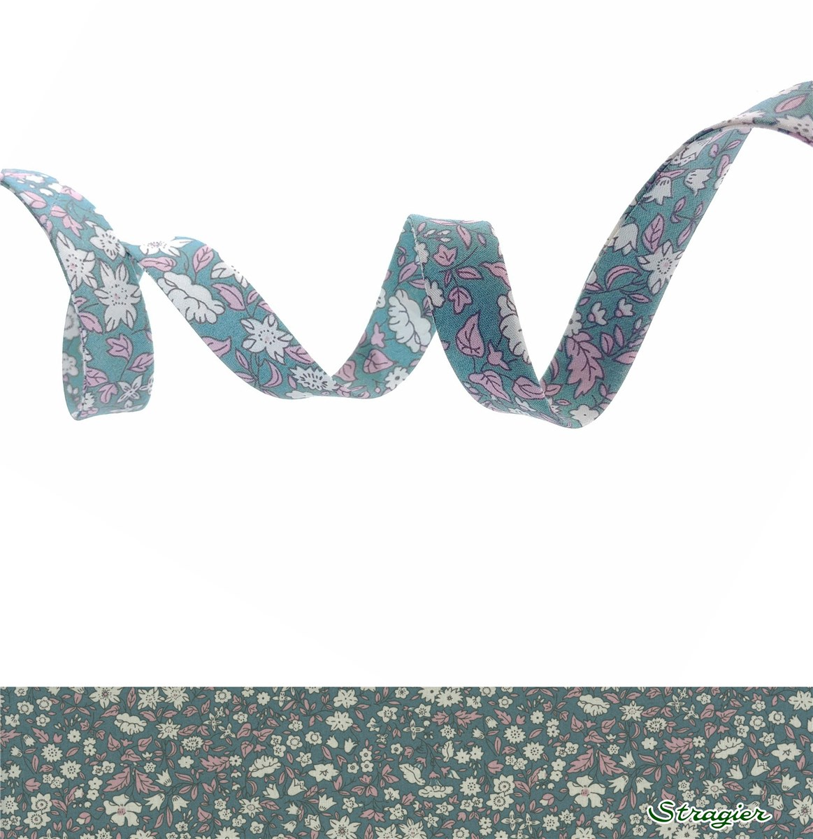 Biais Liberty - 8226 Daisy Daisy - B - 10 mm