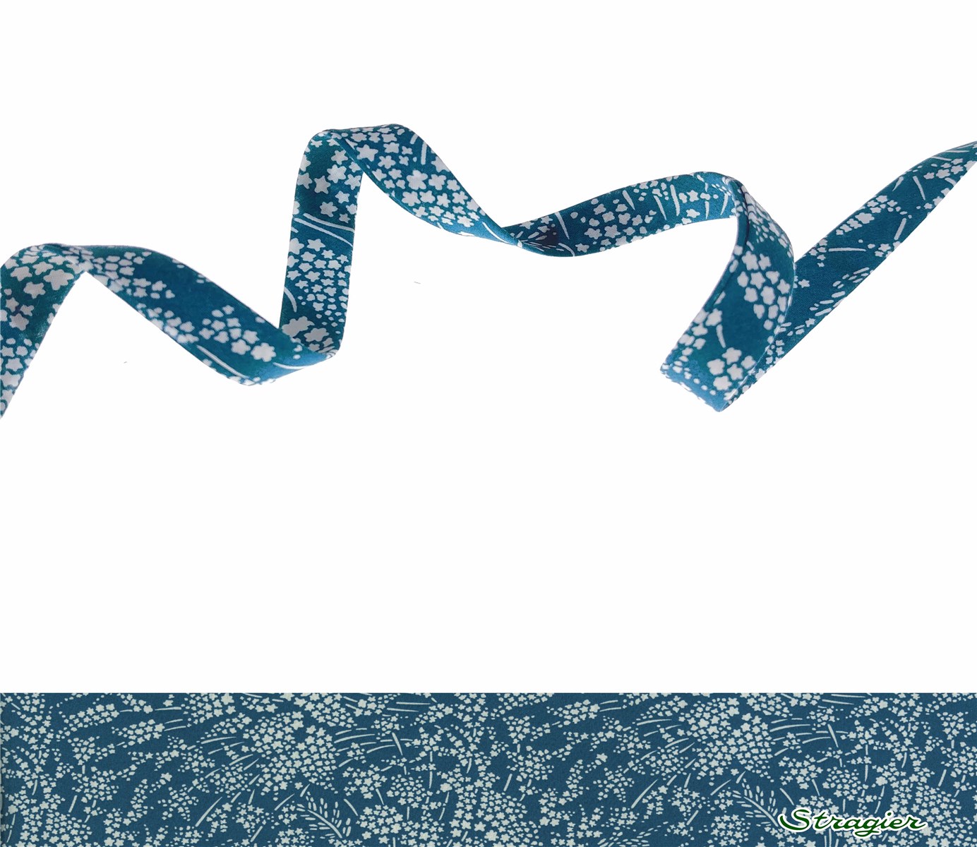 Liberty Bias Binding - 8214 Whispering stars - B - 10 mm