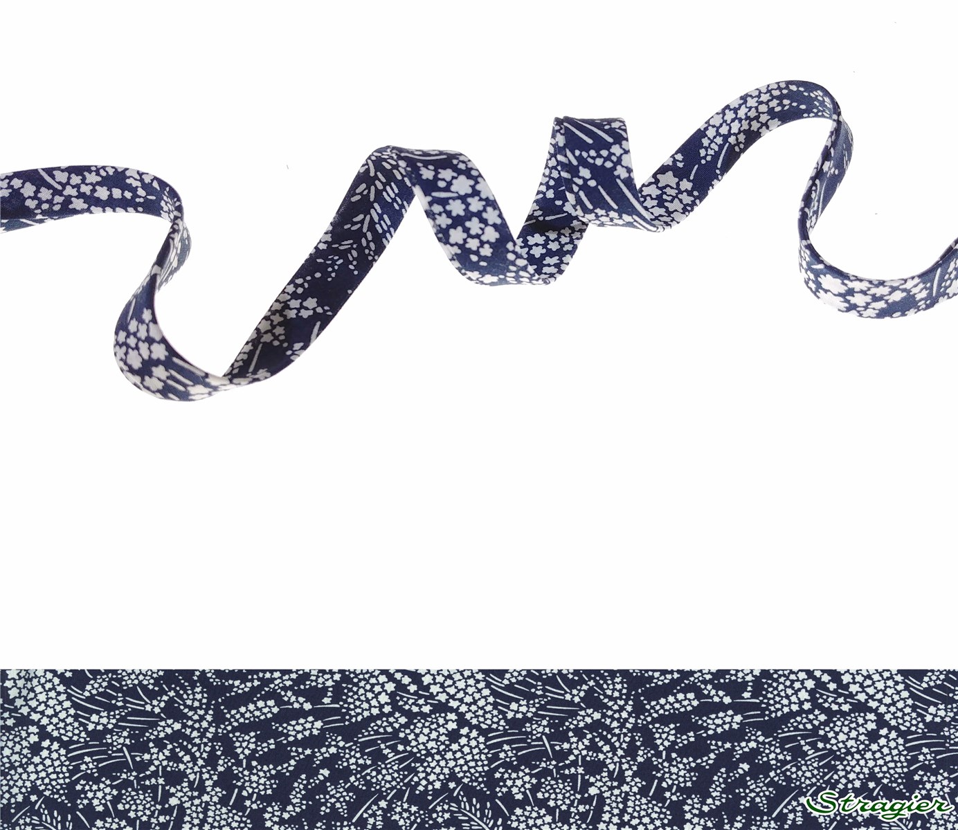 Liberty Bias Binding - 8214 Whispering stars - C - 10 mm