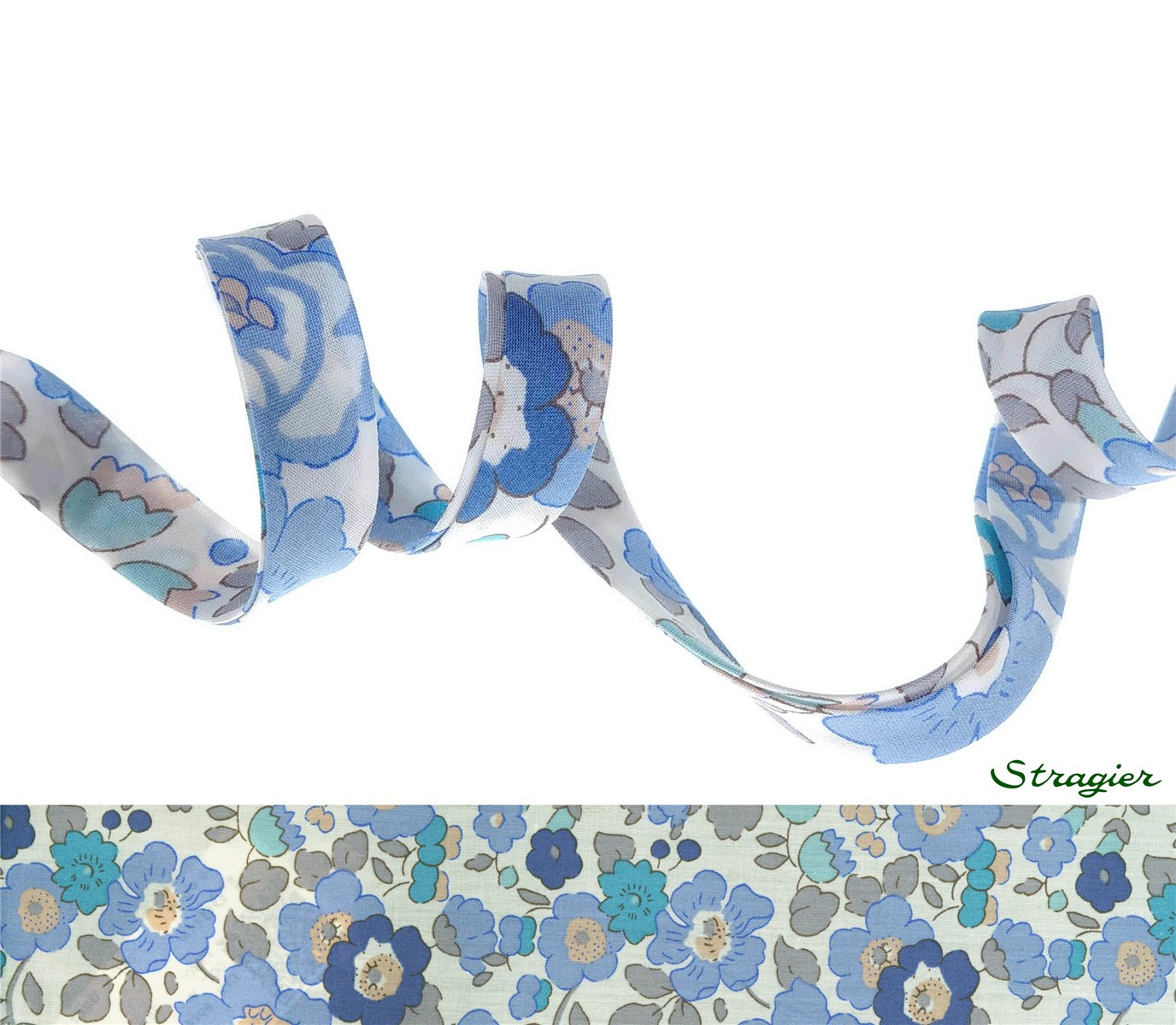 Liberty Bias Binding - 2019 Betsy - Centaurée - 10 mm
