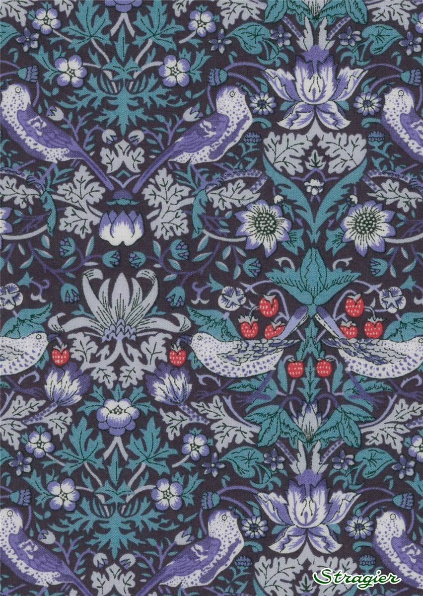 Liberty Tana Lawn - Strawberry thief - M 