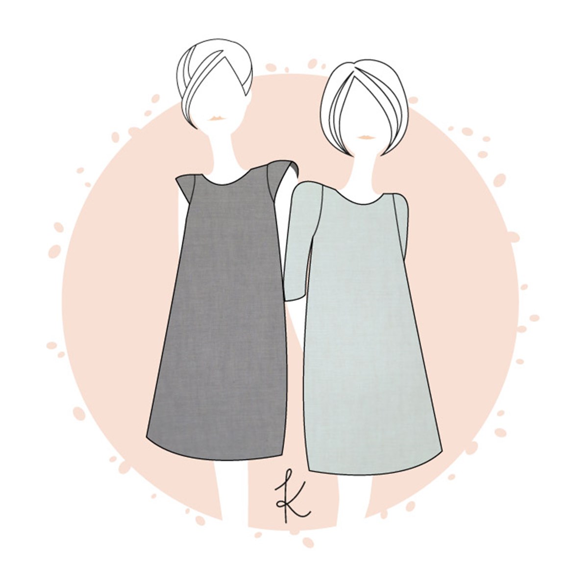 Patron Anne Kerdilès - Robe Malo -  - EU 34-48 