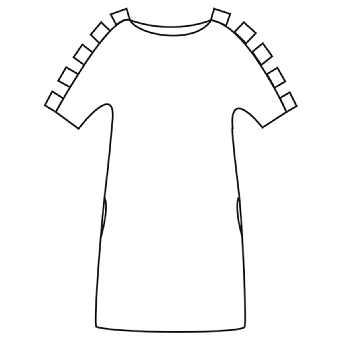 Patron République du Chiffon - Robe/Top Monique -  - EU 34-46 