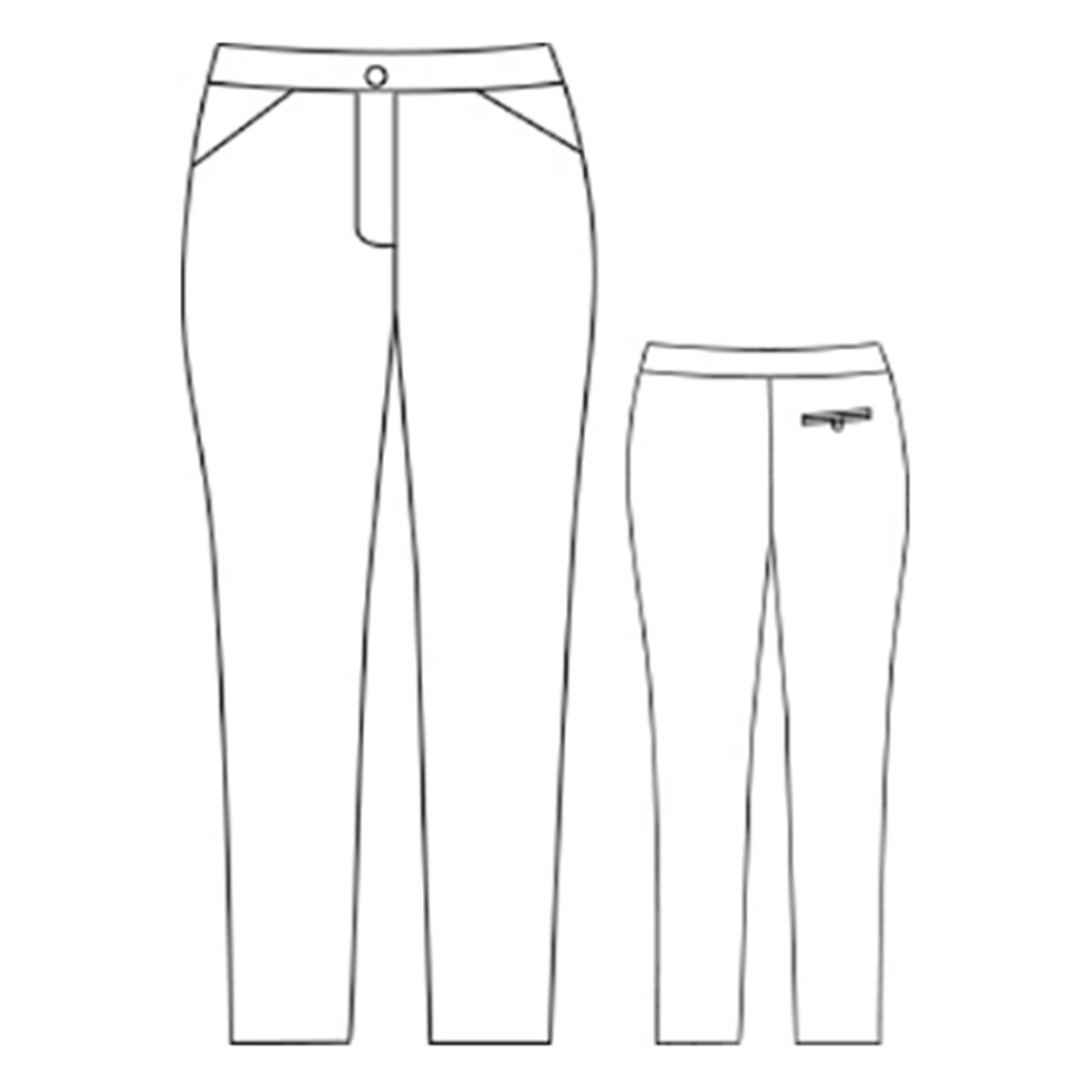 Patron République du Chiffon - Pantalon Maurice - - EU 34-46