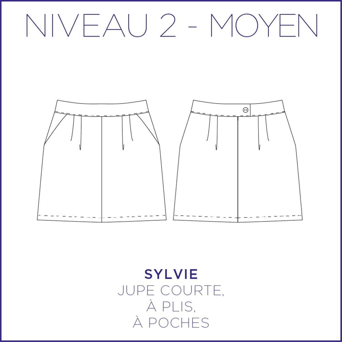 Patron Coralie Bijasson - C'est moi le Patron - Jupe Sylvie -  - EU 34-48 