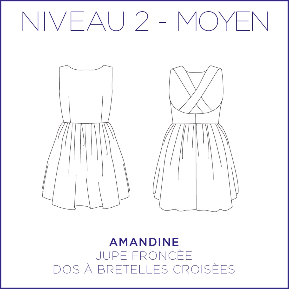 Patron Coralie Bijasson - C'est moi le Patron - Jupe Amandine -  - EU 34-46 