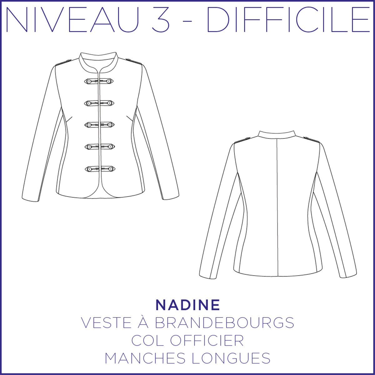 Patron Coralie Bijasson - C'est moi le Patron - Brandebourg Nadine -  - EU 34-48 