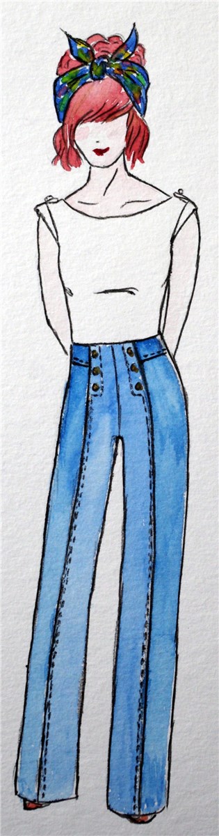 Patron -Maison Fauve- - Pantalon Embrun -  - EU 34-46 