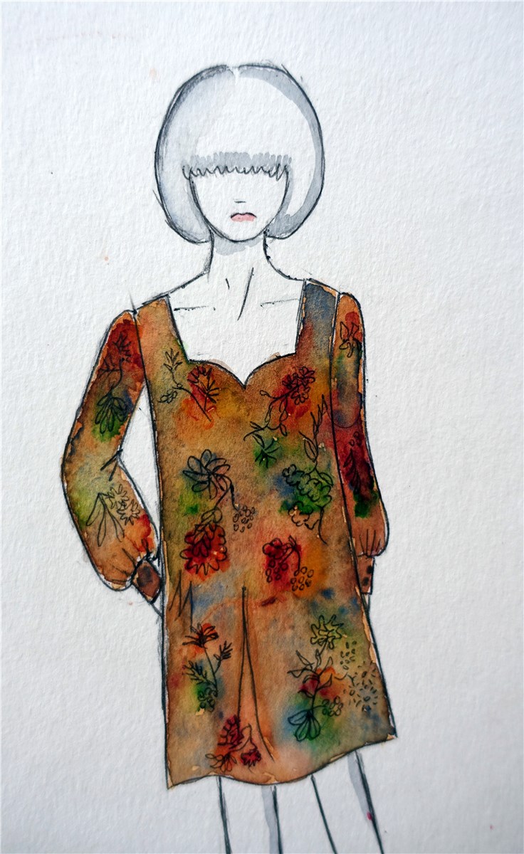 Patron -Maison Fauve- - Robe Craie -  - EU 34-46 