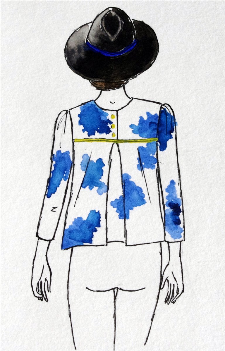 Patron -Maison Fauve- - Blouse Violette -  - EU 34-46 