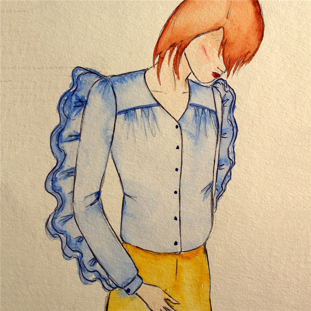 Patron -Maison Fauve- - Chemisier Keats -  - EU 34-46 