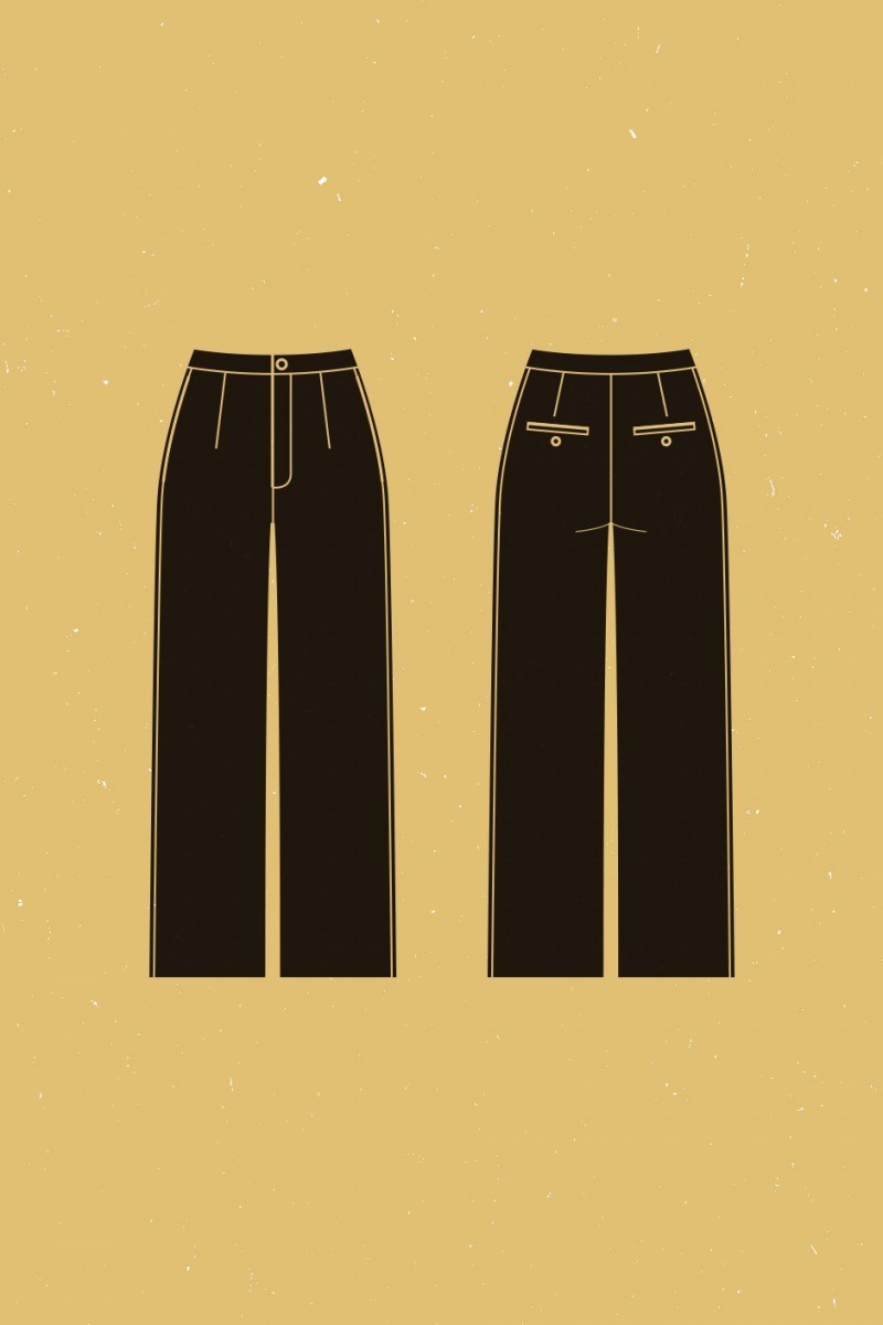 Patron -Deer and Doe- - Pantalon Narcisse -  - EU 34-46 