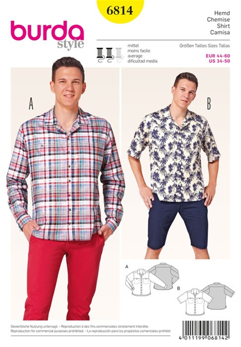 Patron Burda - 6814 -  - EUR 44-60 