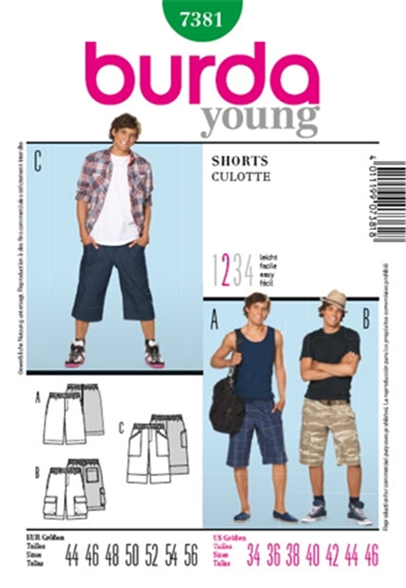 Patron Burda - 7381 -  - EUR 44-56 