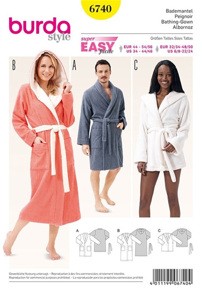 Patron Burda - 6740 -  - EUR 32-56 