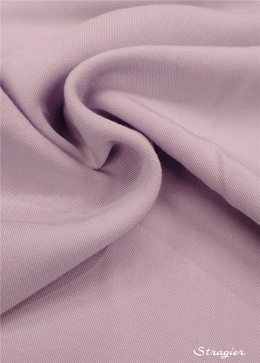 Viscose Twill - Plain - Lilas
