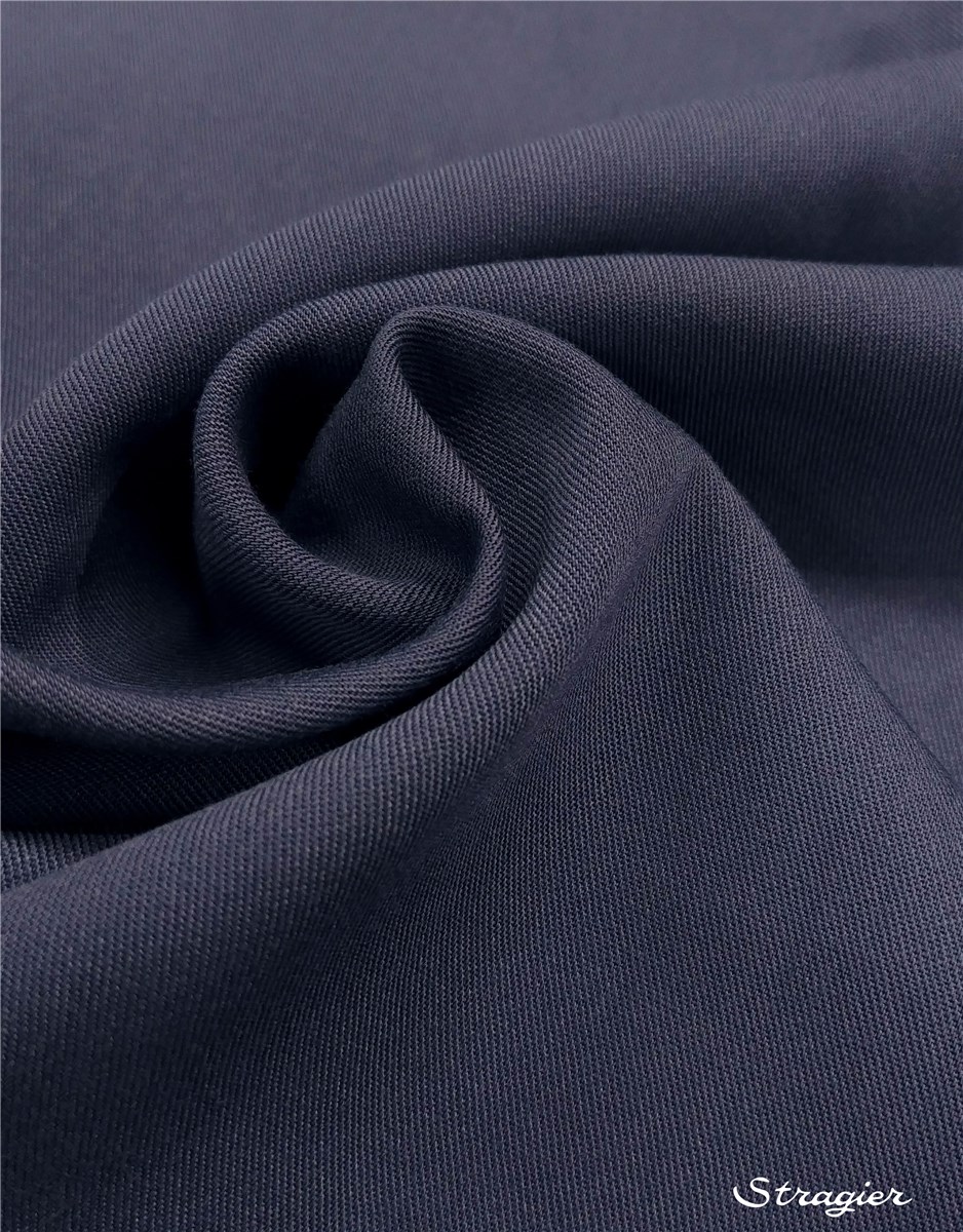 Twill Viscose - uni - Bleu Pervenche