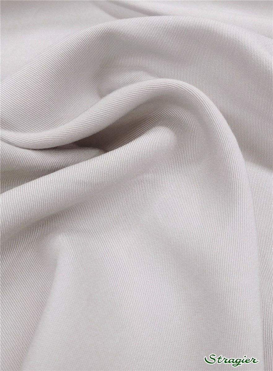 Twill Viscose - uni - Gris Perle