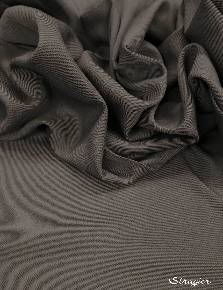Twill Viscose - uni - Graphite
