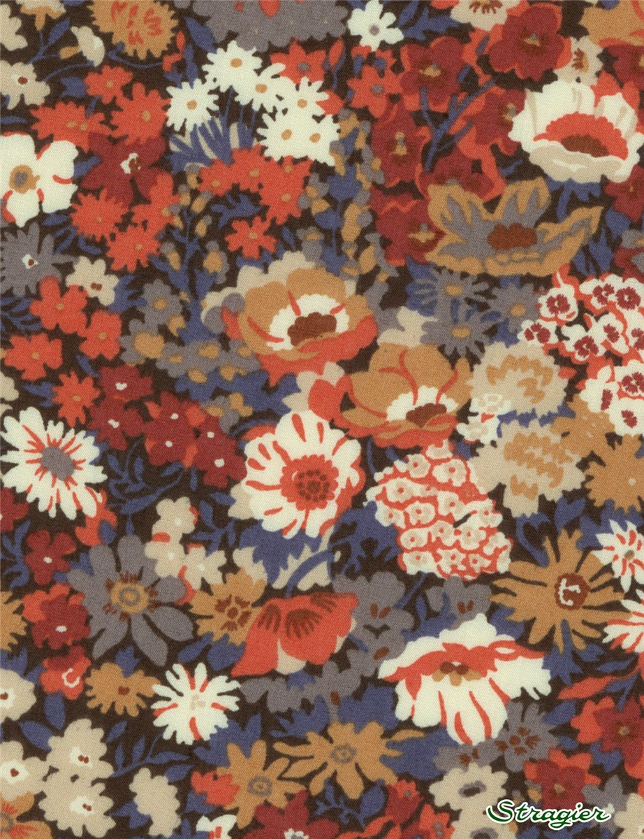 Liberty Tana Lawn - 9005 Thorpe - Burnt