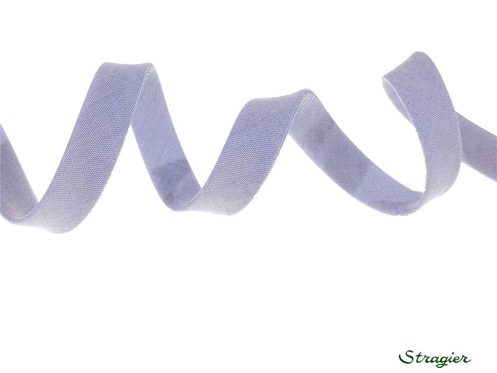 End-and-End Bias Binding - Plain - Bleu nuage - 10 mm