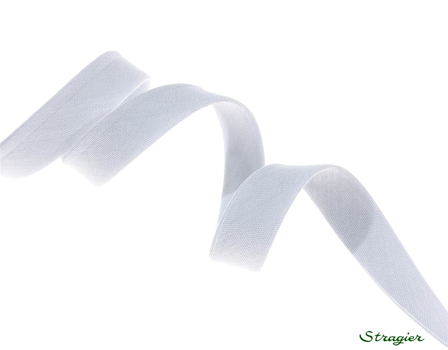 End-and-End Bias Binding - Plain - Gris perle - 10 mm