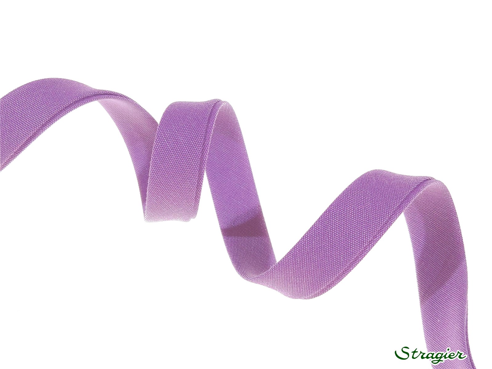 End-and-End Bias Binding - Plain - Parme - 10 mm