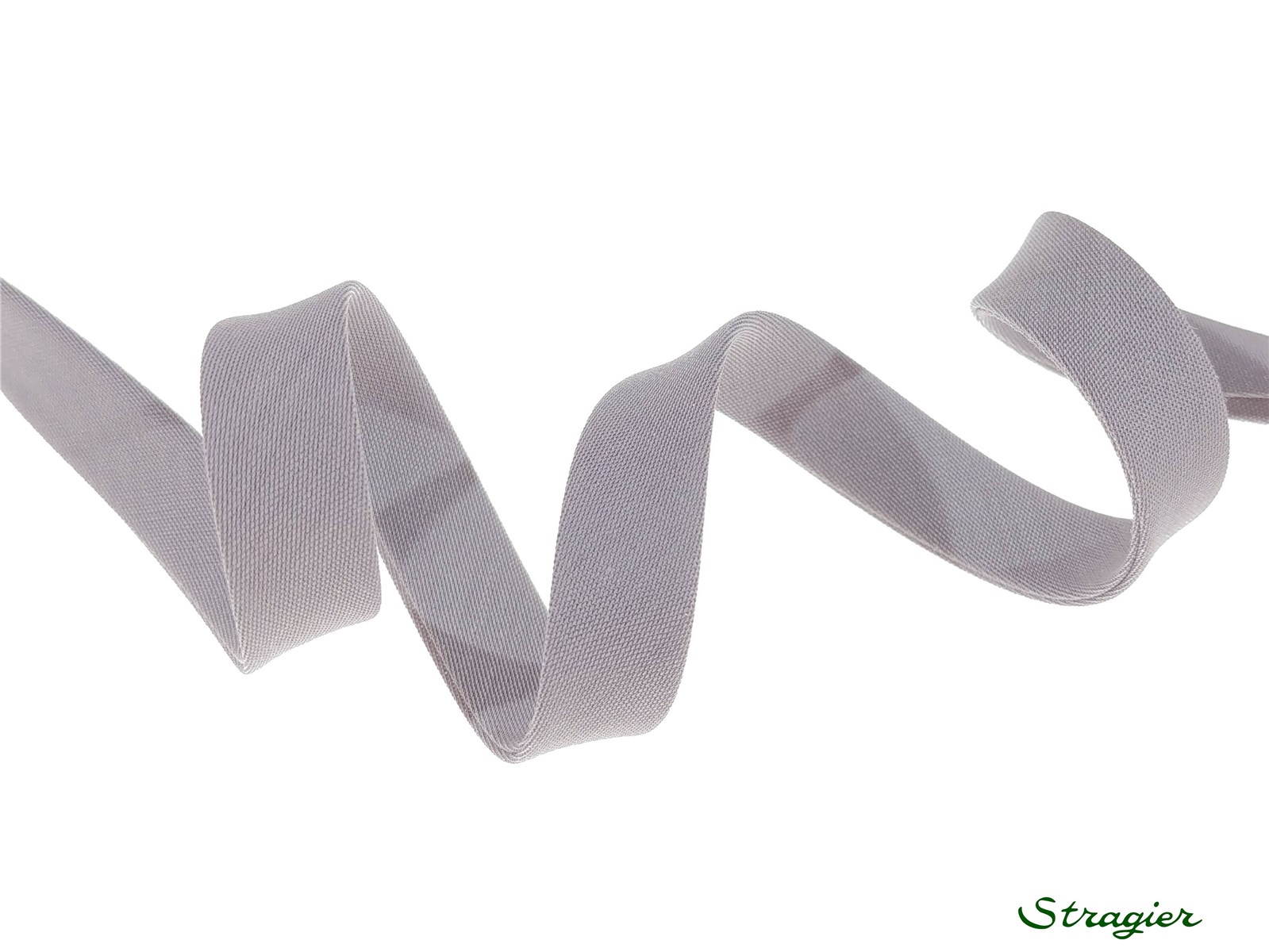 End-and-End Bias Binding - Plain - Gris Moyen - 10 mm