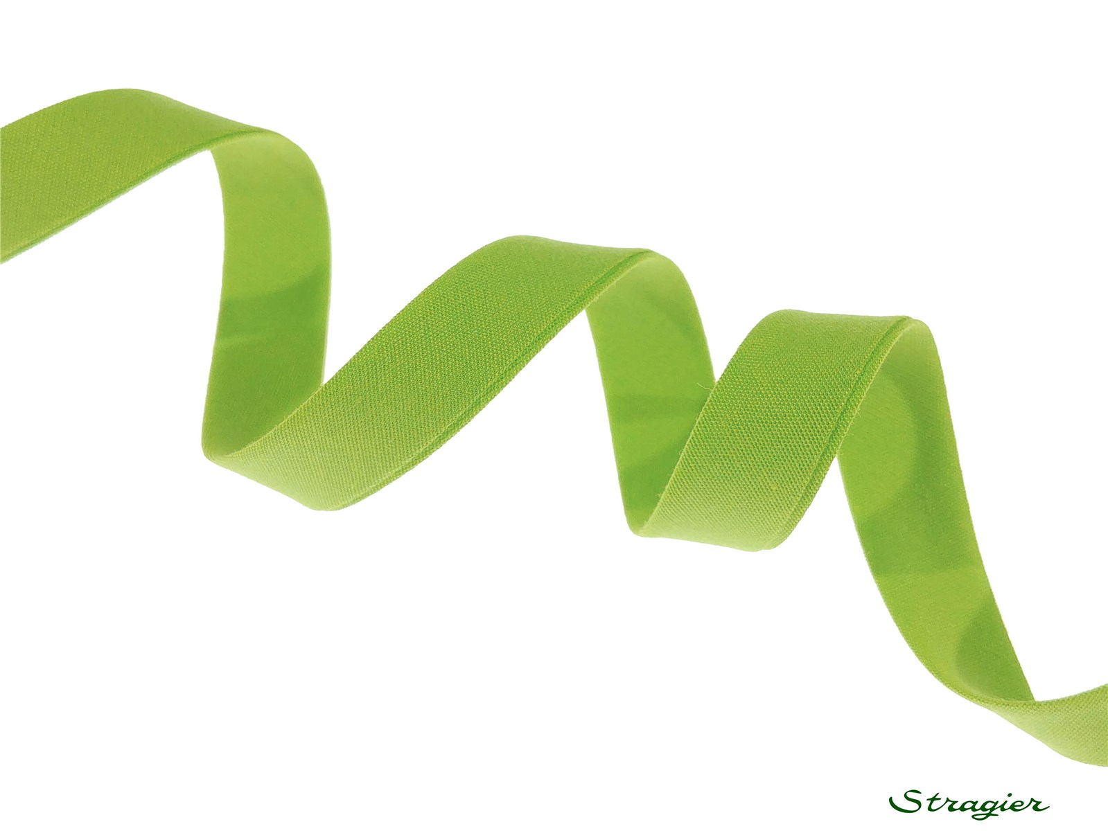 End-and-End Bias Binding - Plain - Citron vert - 10 mm