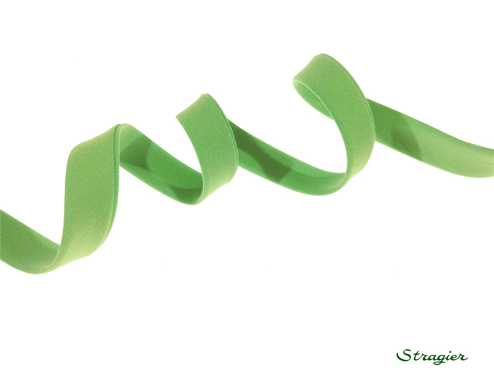 End-and-End Bias Binding - Plain - Vert Menthe - 10 mm