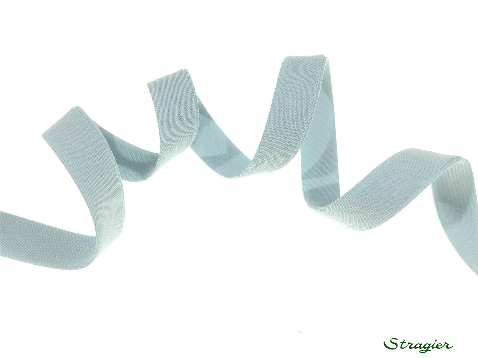 End-and-End Bias Binding - Plain - Celeste - 10 mm