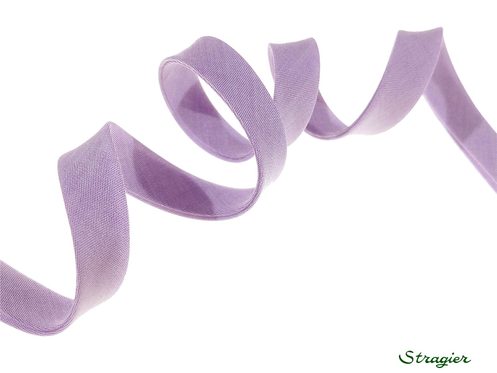 End-and-End Bias Binding - Plain - Lilas clair - 10 mm