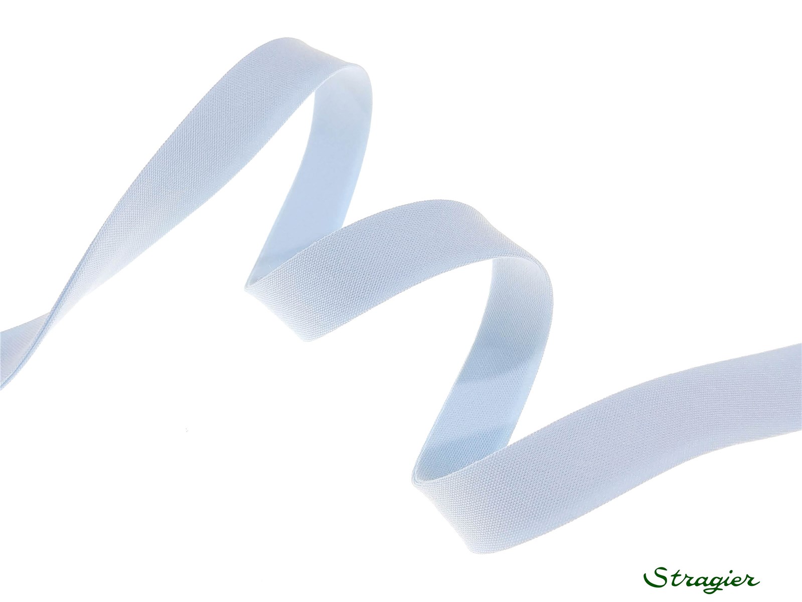 End-and-End Bias Binding - Plain - Bleu clair - 10 mm