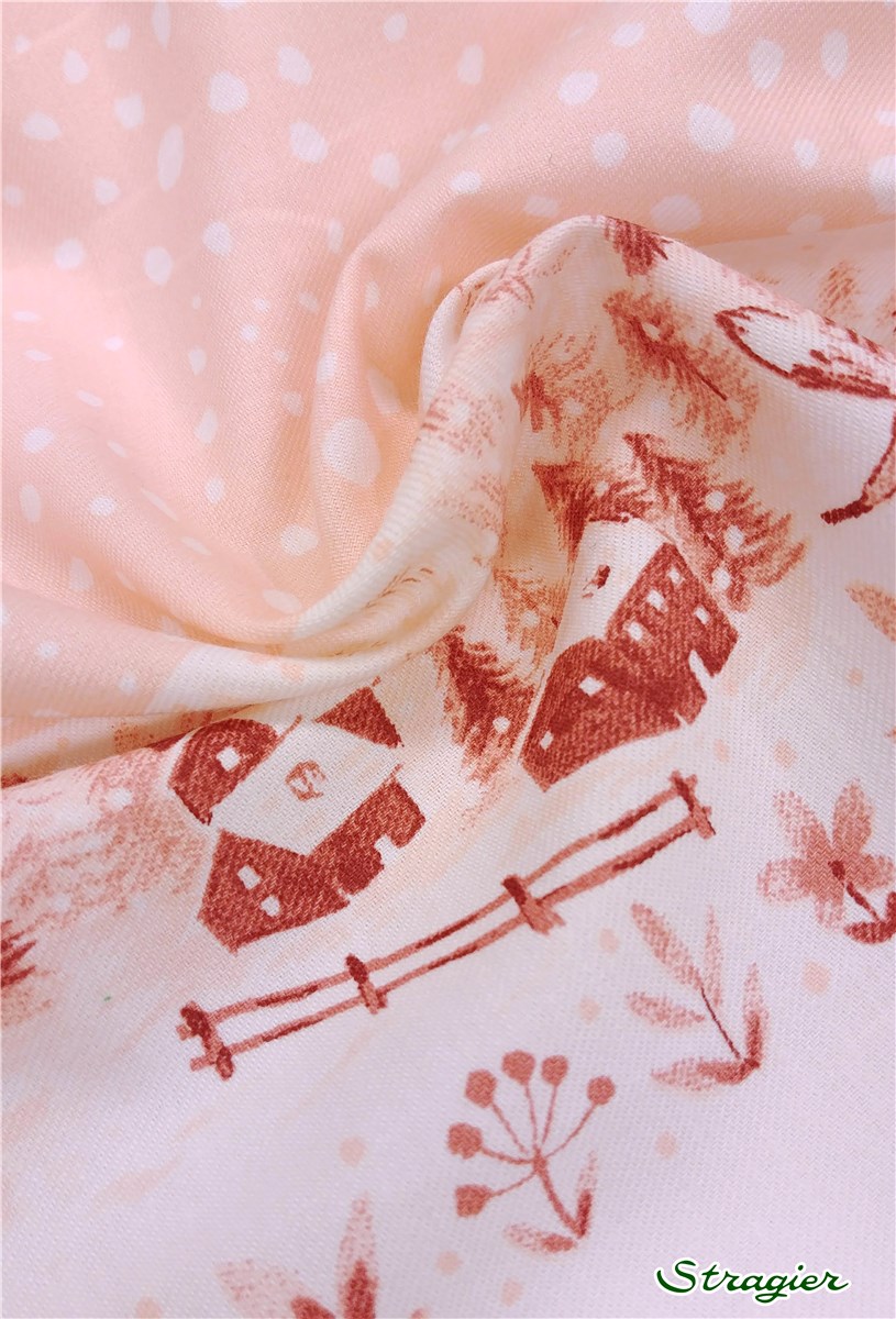 Organic Cotton Twill - light - Lania - Rose cuivré