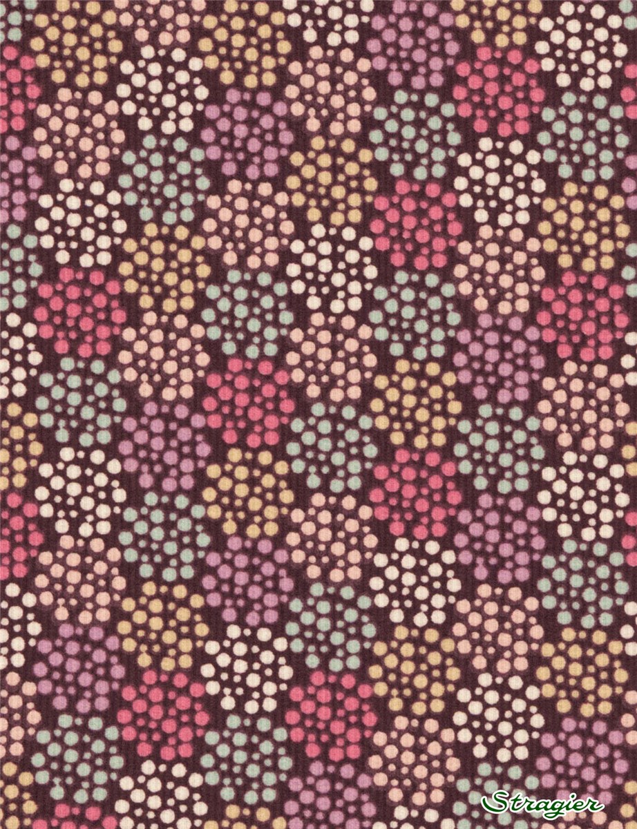 Velours milleraies - Multipunti - Orchidée 
