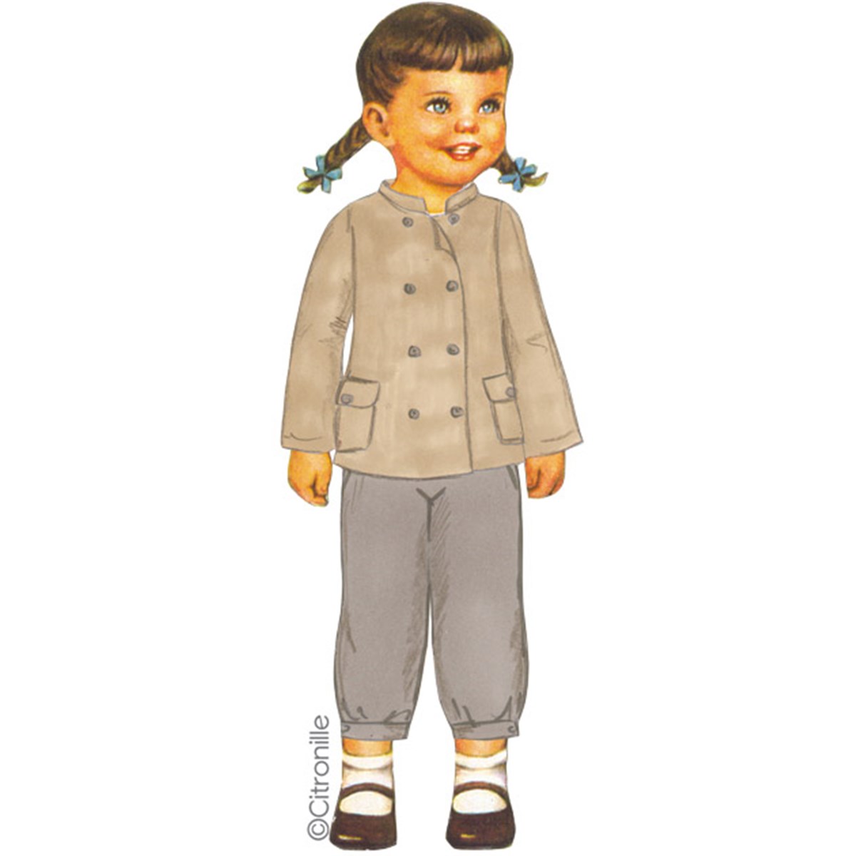 Patron Citronille - Margotte -  - 4 ans à 12 ans 