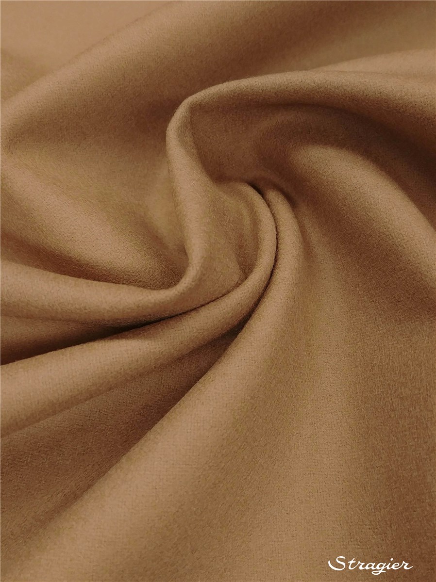 Laine Foulée Merinos - uni - Camel clair