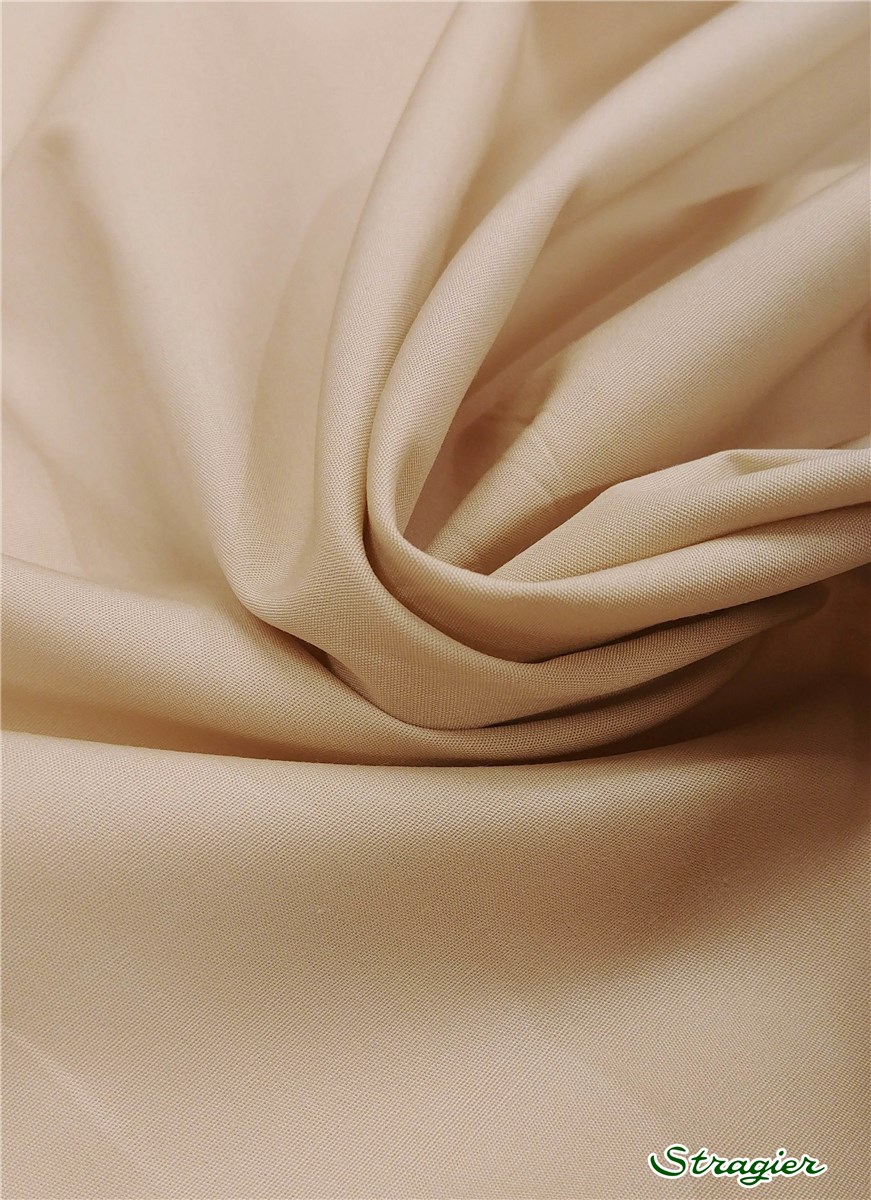 Poplin 59 threads/cm - Plain - Ficelle