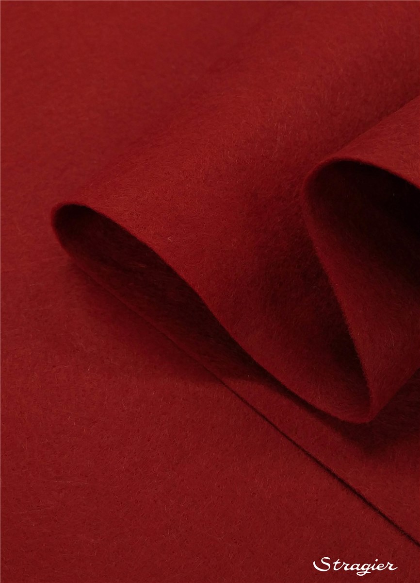 Feutre 1,5mm - Uni - Bordeaux 